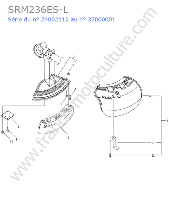 Protection ECHO SRM236-7