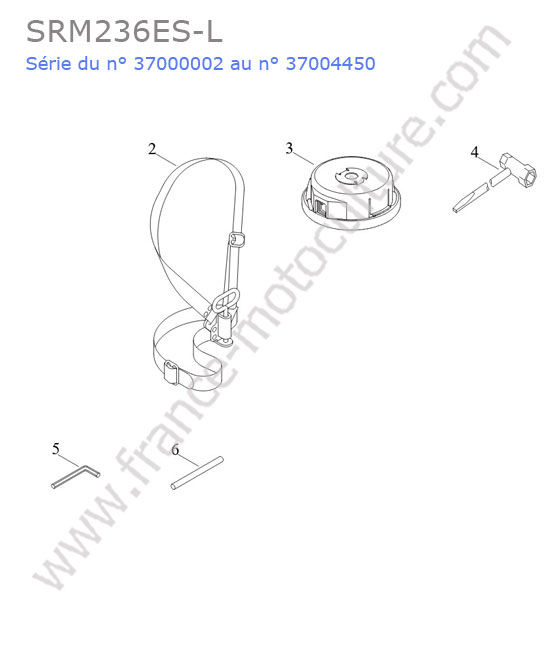 Accessoires ECHO SRM236-8