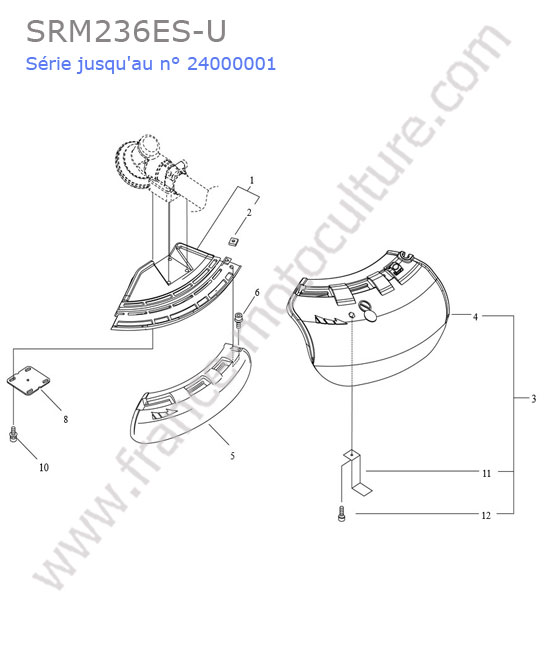 Protection ECHO SRM236-9