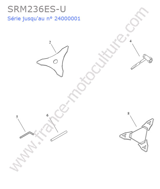 Accessoires ECHO SRM236-9