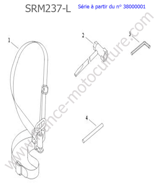Accessoires ECHO SRM237L