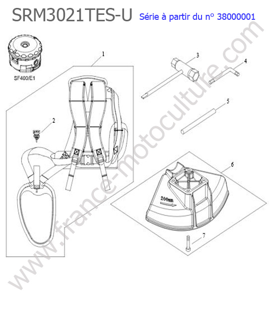 Accessoires ECHO SRM3021TES-2