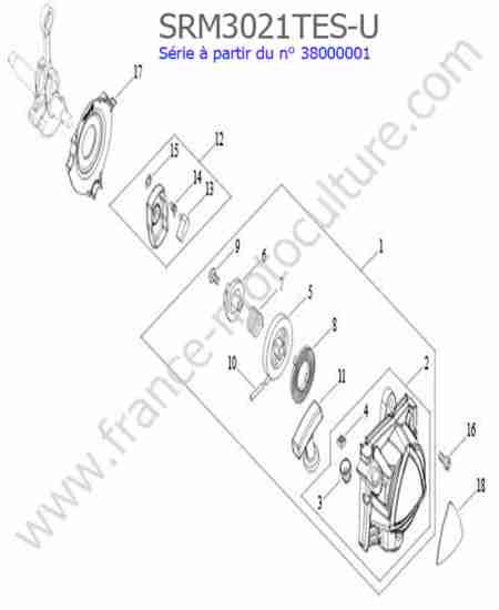 ECHO - SRM3021TES-2 : Lanceur