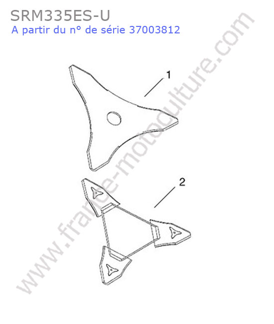 ECHO - SRM335-4 : Couteau