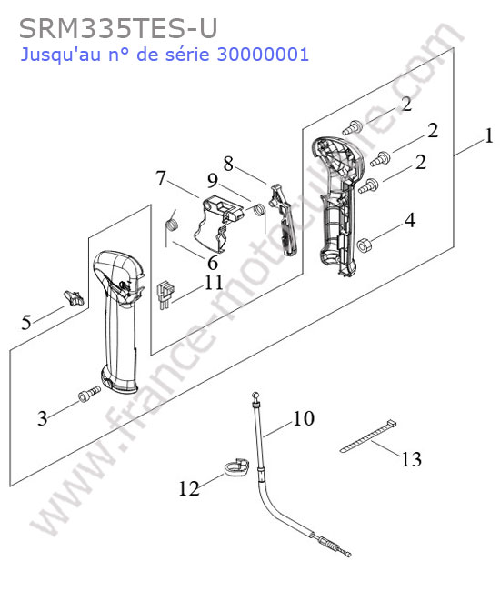 ECHO - SRM335-7 : Accelerateur