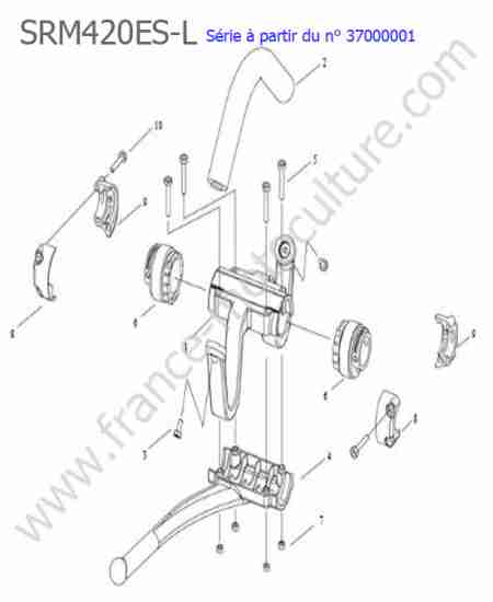 ECHO - SRM420ES-1 : Poignee