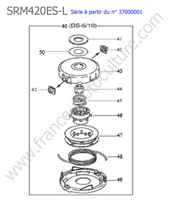Tete fil ECHO SRM420ES-1