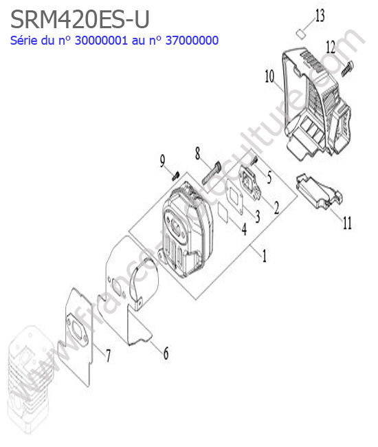 Echappement ECHO SRM420ES-2