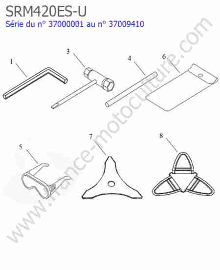 ECHO - SRM420ES-3 : Outils