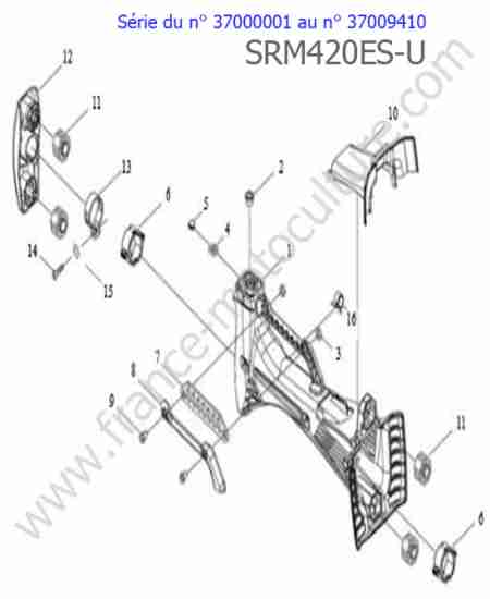 ECHO - SRM420ES-3 : Support / Poignee