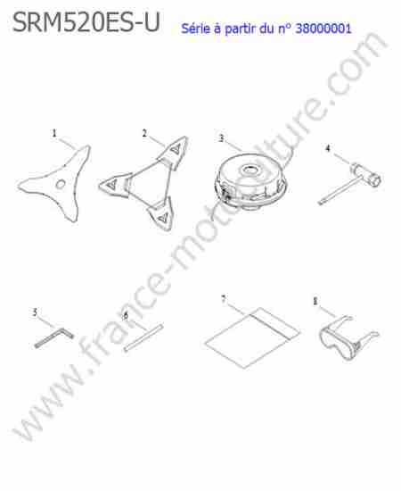 ECHO - SRM520ES-2 : Accessoires