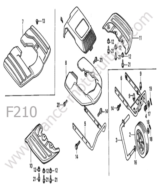 Carters HONDA F210