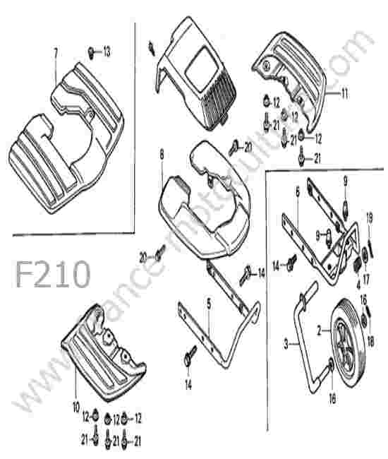 HONDA - F210 : Carters