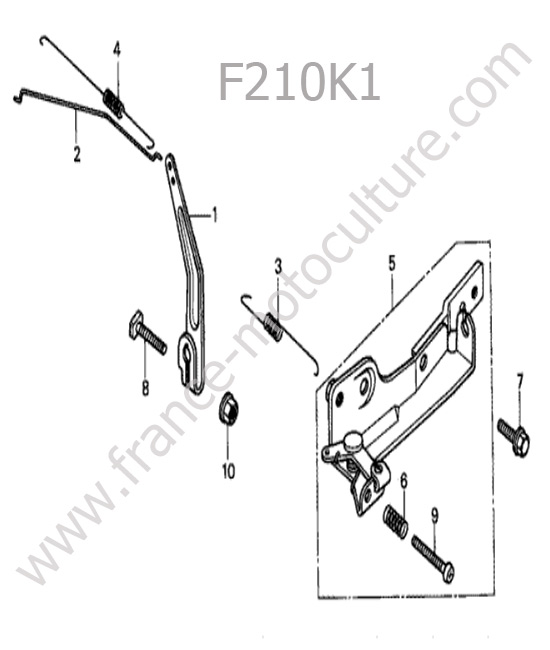 Regulateur HONDA F210K1