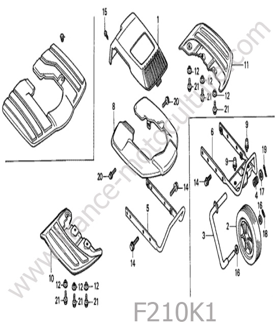Carters HONDA F210K1