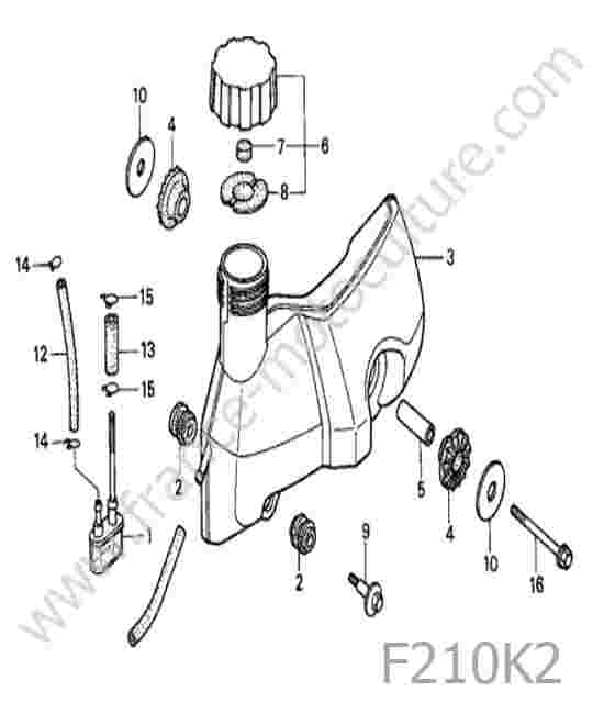 HONDA - F210K2 : Reservoir
