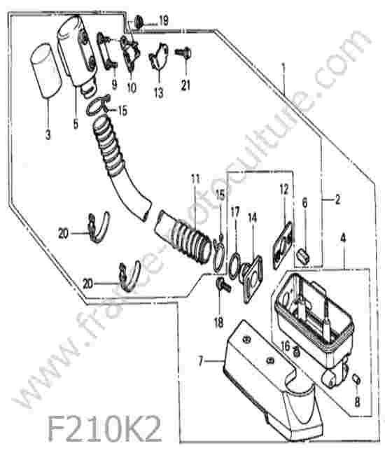 HONDA - F210K2 : Admission