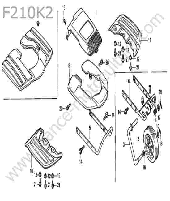 HONDA - F210K2 : Carters