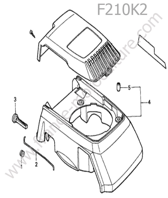 Carter lanceur HONDA F210K2
