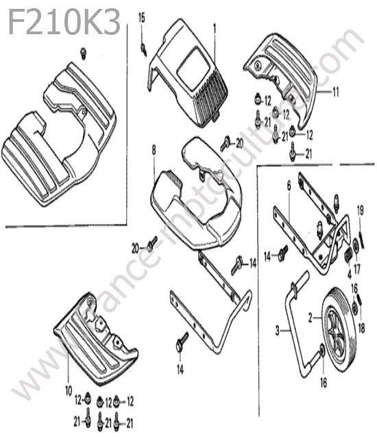 Carters HONDA F210K3