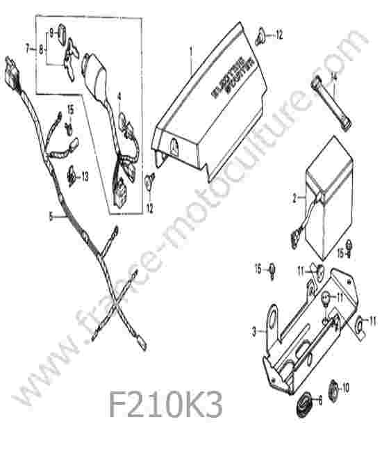 HONDA - F210K3 : Electricite