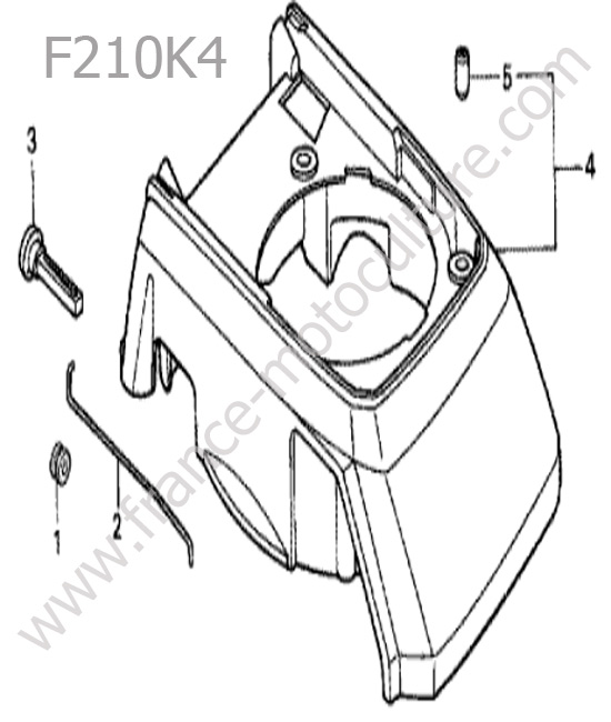 Carter lanceur HONDA F210K4