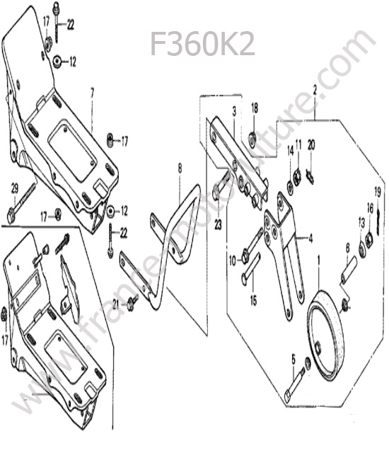 Chassis HONDA F360K2