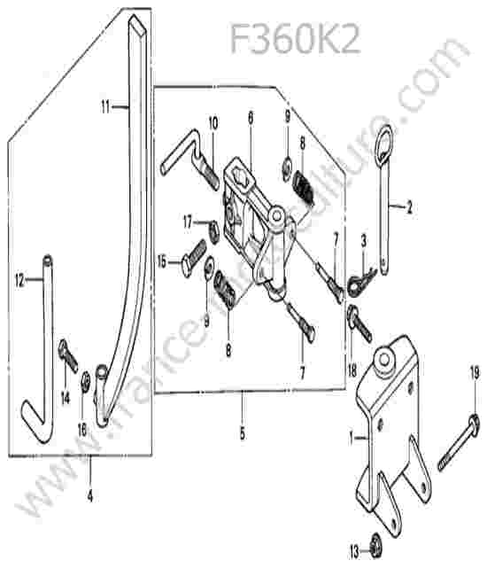 HONDA - F360K2 : Attelage 2