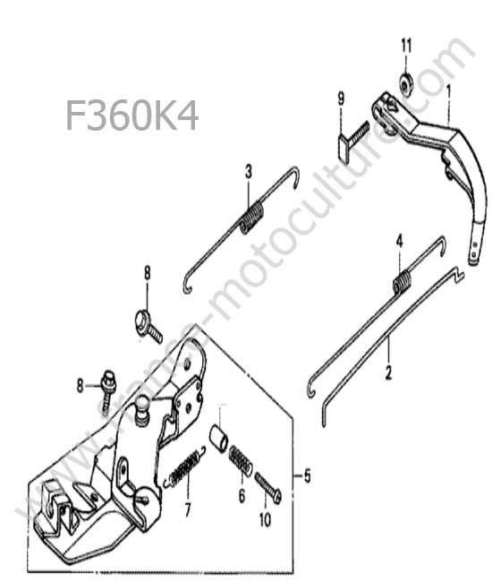 Regulateur HONDA F360K4