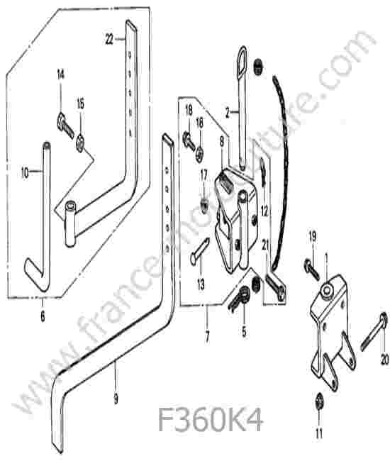 HONDA - F360K4 : Attelage
