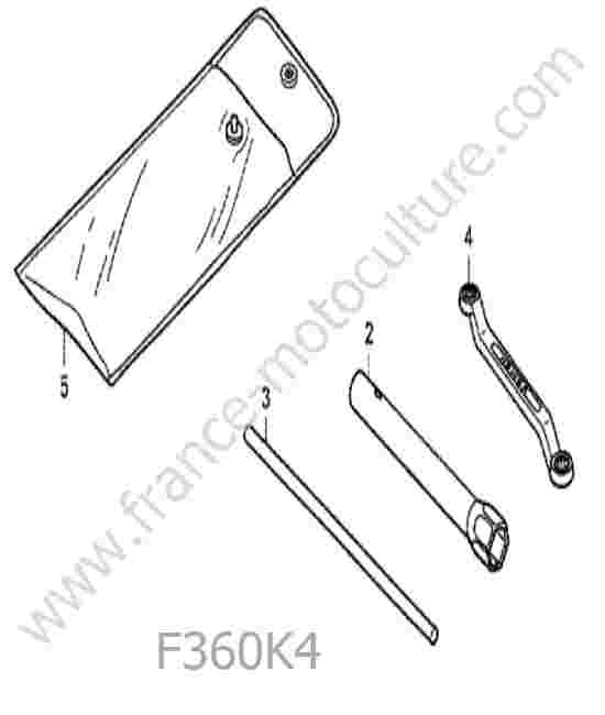 HONDA - F360K4 : Outils
