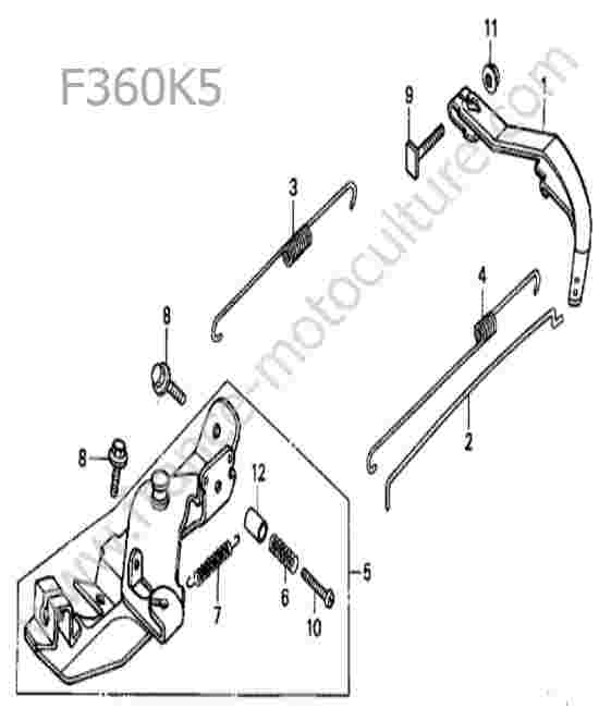 HONDA - F360K5 : Regulateur