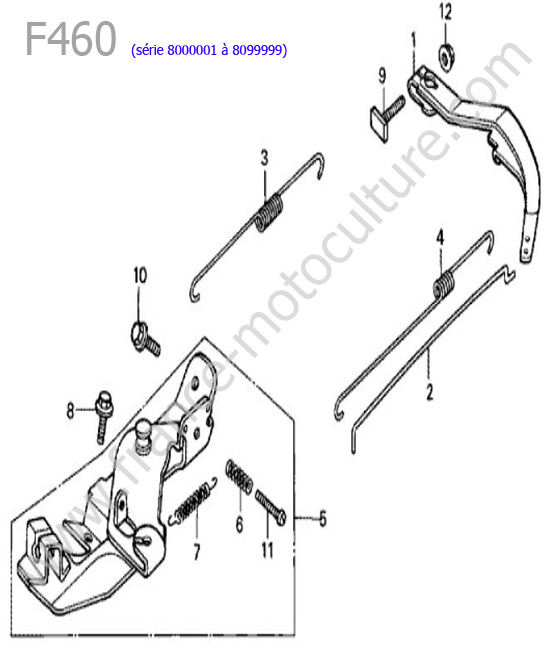Regulateur HONDA F460FS