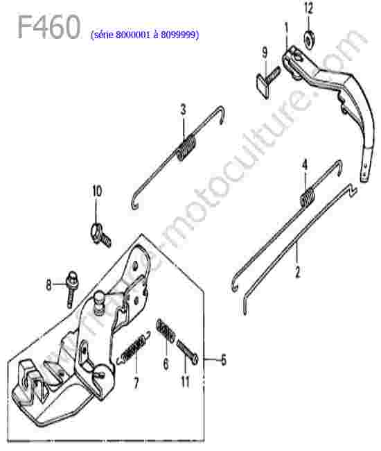 HONDA - F460FS : Regulateur
