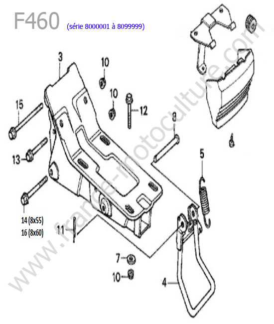 Chassis HONDA F460FS