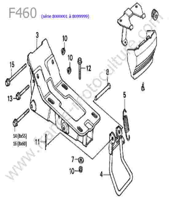 HONDA - F460FS : Chassis