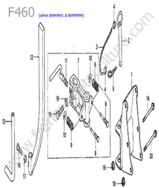 HONDA - F460FS : Attelage
