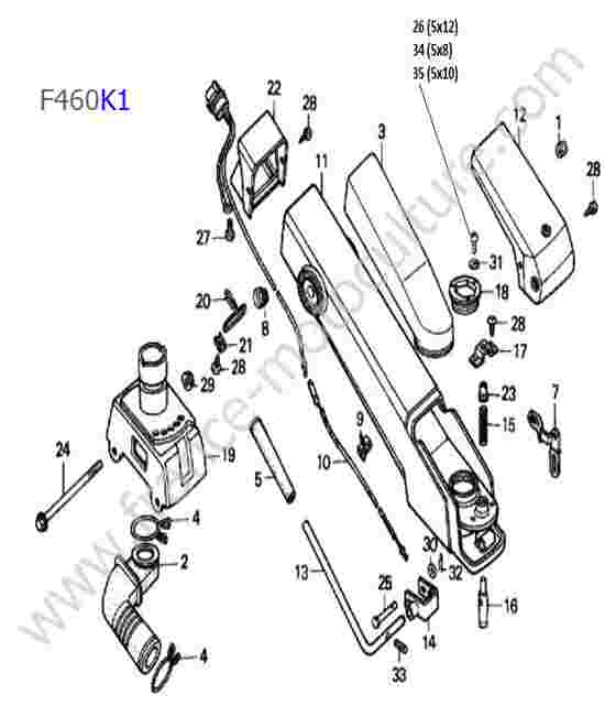 HONDA - F460K1 : Mancheron