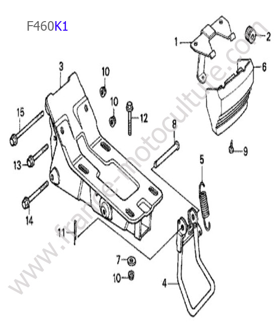 Chassis HONDA F460K1