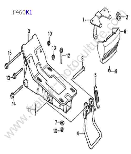 HONDA - F460K1 : Chassis
