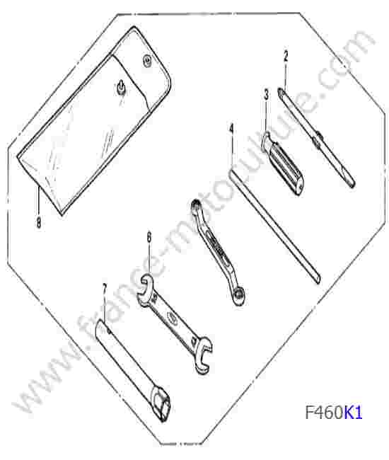 HONDA - F460K1 : Outils