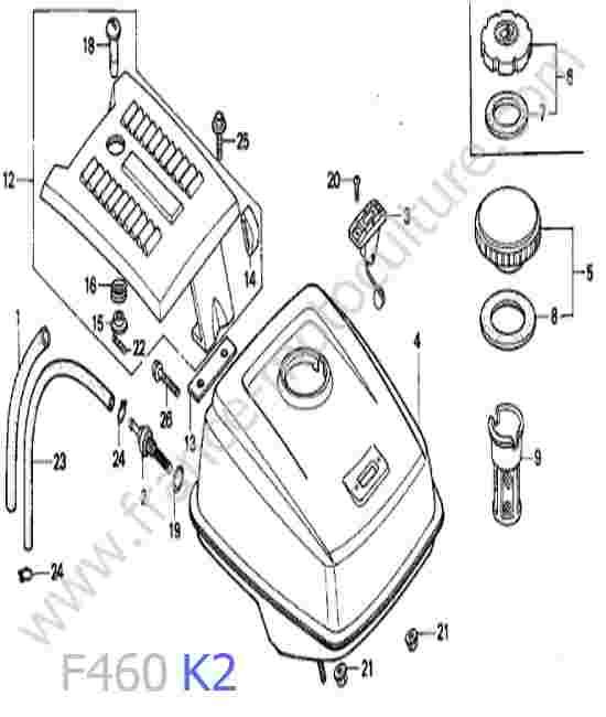 HONDA - F460K2 : Reservoir