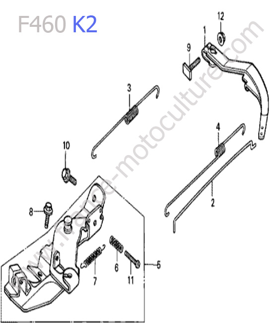 Regulateur HONDA F460K2