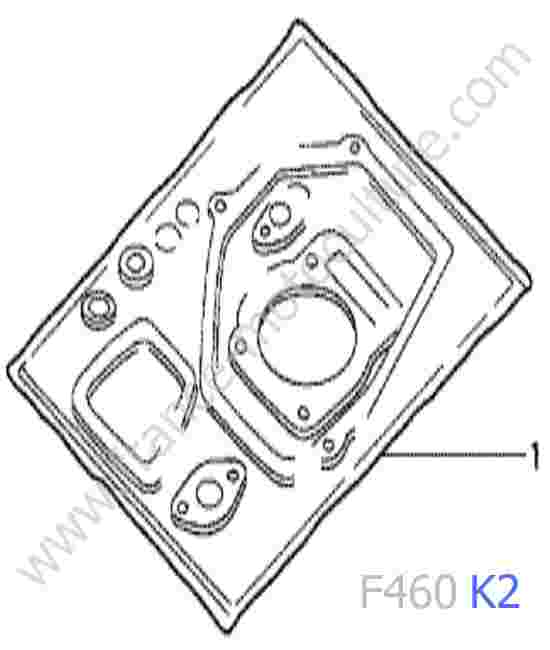 HONDA - F460K2 : Pochette joints