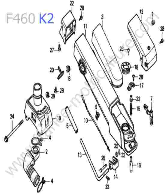 HONDA - F460K2 : Mancheron