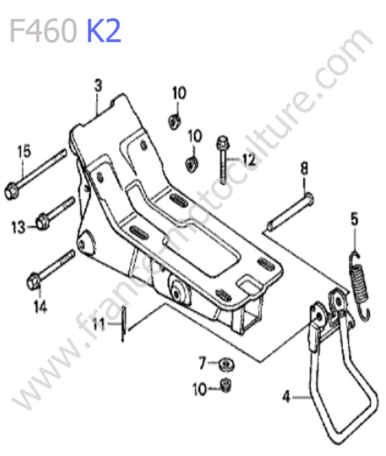 Chassis HONDA F460K2