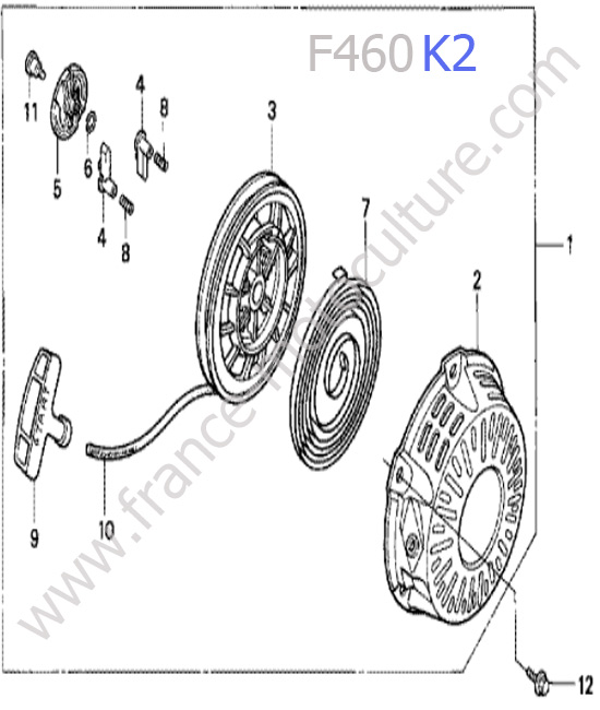 Lanceur HONDA F460K2