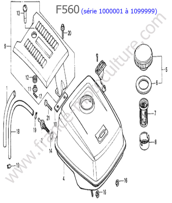 Reservoir HONDA F560-1