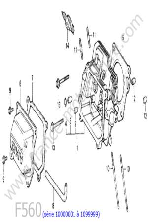 HONDA - F560-1 : Culasse