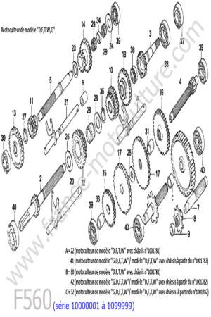 HONDA - F560-1 : Transmission 2